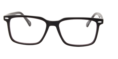 Men Cristal Eyeglasses: Pulcher - Black - SpecSMART Eye Clinic (Front View)